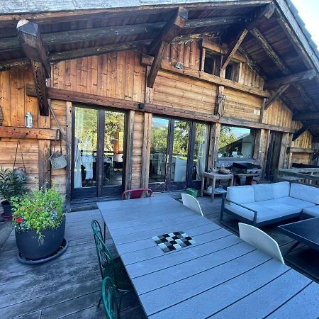 Magnifique Chalet Dans La Vallee De Chamonix Servoz Exteriör bild