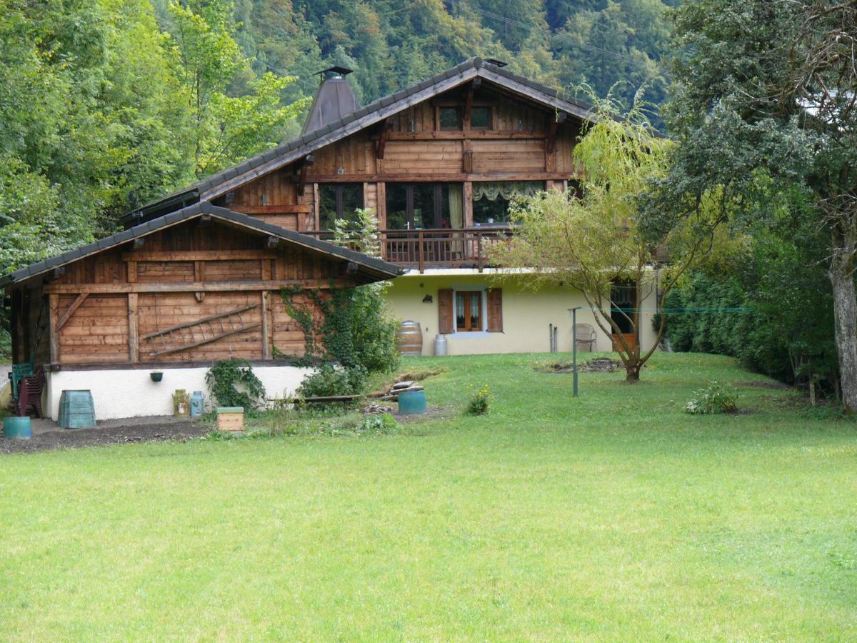 Magnifique Chalet Dans La Vallee De Chamonix Servoz Exteriör bild