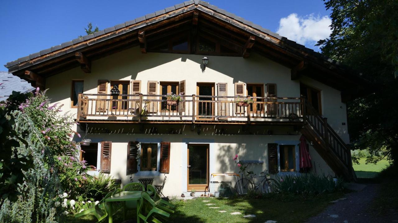 Magnifique Chalet Dans La Vallee De Chamonix Servoz Exteriör bild