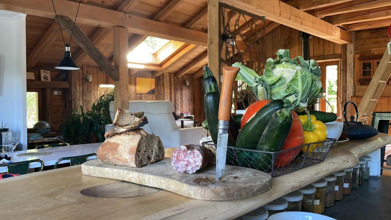 Magnifique Chalet Dans La Vallee De Chamonix Servoz Exteriör bild
