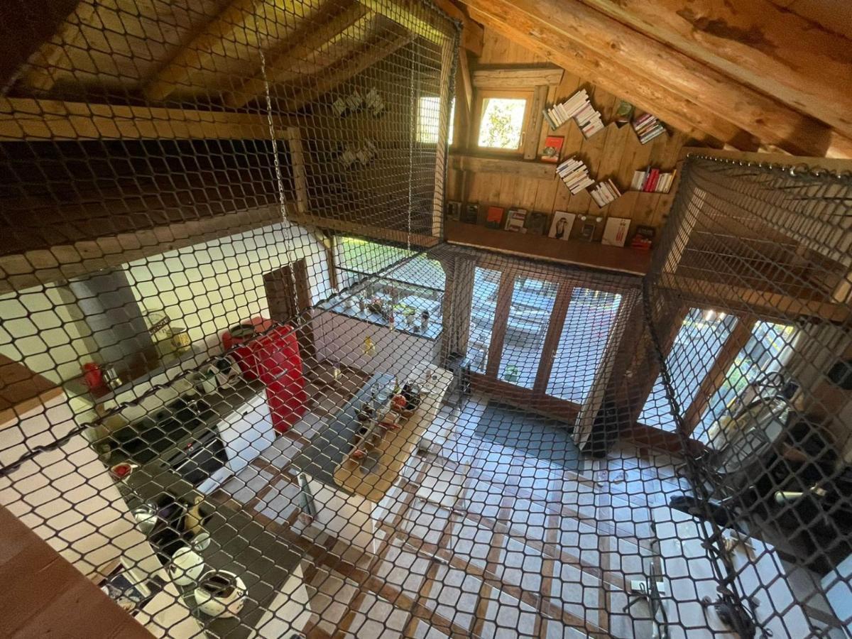 Magnifique Chalet Dans La Vallee De Chamonix Servoz Exteriör bild