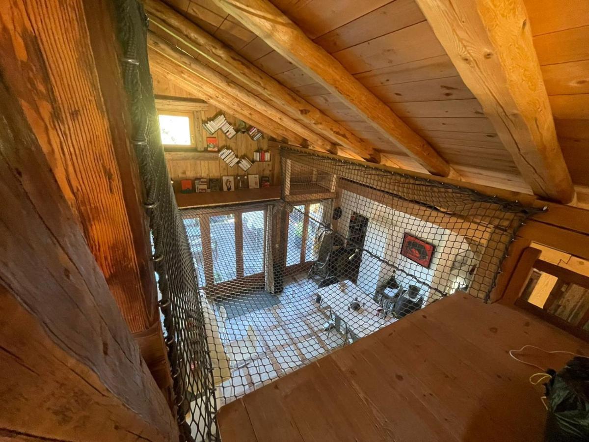 Magnifique Chalet Dans La Vallee De Chamonix Servoz Exteriör bild